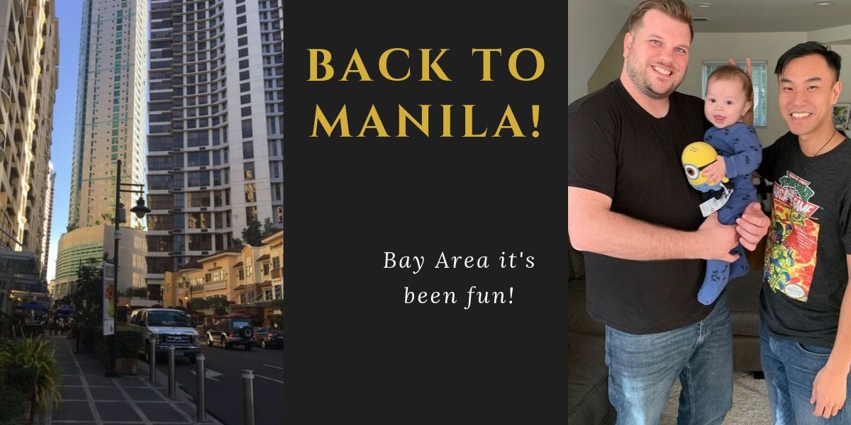 Early FI Journey ? Back to Manila (October 7, 2019)