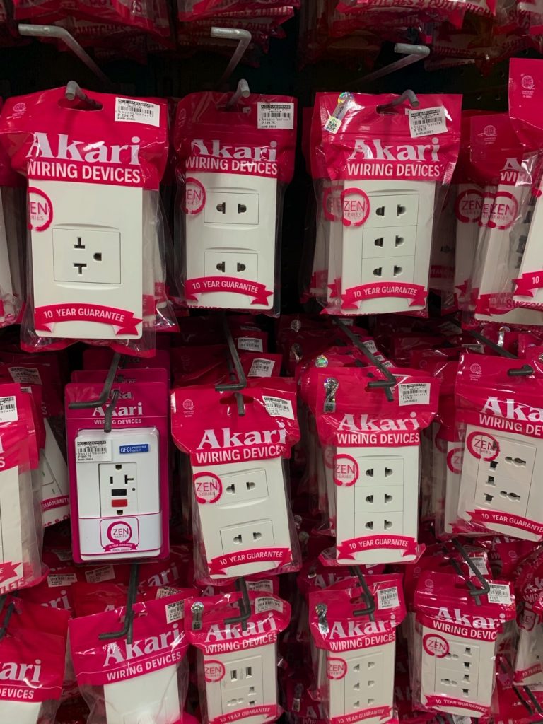 Electrical outlets in Manila BGC