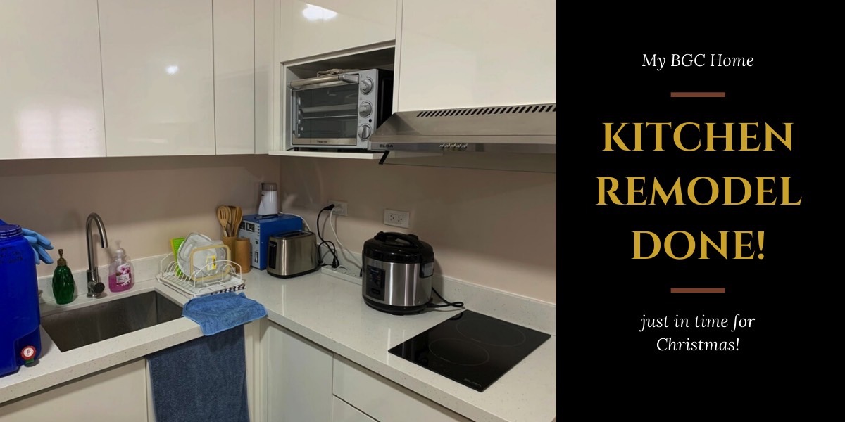 Kitchen Remodel Completed (December 24, 2019)