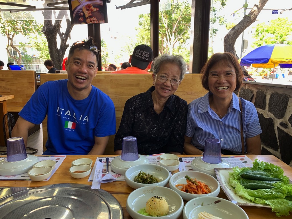 Happy campers! Matchandeul Korean BBQ